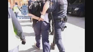 Ocho detenidos en una operación por las agresiones a la Policía el 22M [upl. by Damicke]