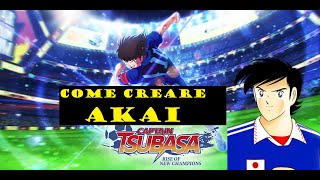 HOW TO MAKE TOMEYA AKAI  CAPTAIN TSUBASA RISE OF NEW CHAMPIONS [upl. by Attebasile]