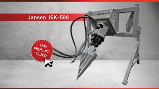 Kegelspalter Jansen® JSK500 Spaltkegel Drillkegel Holzspalter [upl. by Osbert236]