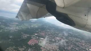 Cebgo flight DG6056 landing at Manila ninoy￼ aquino International airport MNL ATR72600￼ [upl. by Sualakcin773]