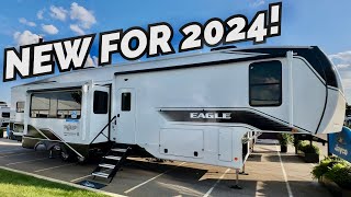 NEW fifth wheel RV with 2 bedrooms 2024 Jayco Eagle 360DBOK [upl. by Anelram]