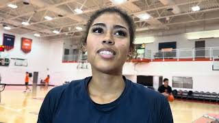 WBB Lewis exhibition preview Illinois forward Brynn ShoupHill [upl. by Araj124]