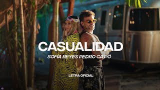 Sofía Reyes Feat Pedro Capó  Casualidad Lyric Video  CantoYo [upl. by Enytnoel]