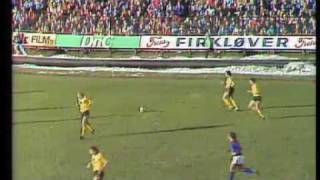 Cupfinalen 1980  Vålerenga 4  1 Lillestrøm [upl. by Yrollam999]