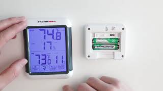 ThermoPro TP65 Indoor and Outdoor Thermometer [upl. by Haseefan]