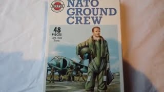 Airfix NATO Ground Crew HOOO Plastic Soldier Scale Review [upl. by Annair]