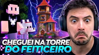 FINALMENTE CHEGUEI NA TORRE DO FEITICEIRO NO MINECRAFT 321 [upl. by Lleunamme]