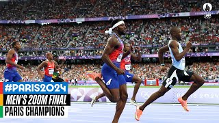 Mens 200m Final  Paris Champions [upl. by Wilcox]