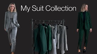 Womens Suits Where I buy them and how I wear them [upl. by Anuayek]