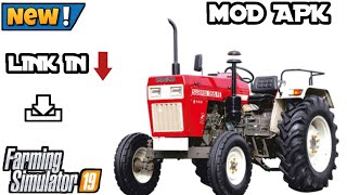 Farming Simulator 20  Tractor Mod  Mod APK  Fs 20  fs 20 lag fix  Gameplay [upl. by Thierry]