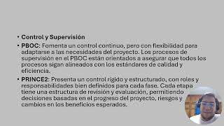 COMPARACION ENTRE PBOC y PRINCE2 [upl. by Bertle637]