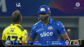 😃Pollard vs Bravo Fight  🏏 IPL 2022  MI vs CSK  Funy Video  Kiran Babare [upl. by Ades271]