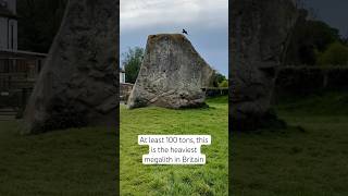 The Heaviest Megalith in Britain avebury megalithic britishhistory stonecircle ancient english [upl. by Pall]