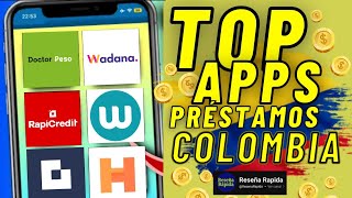 TOP APPS de Prestamos en Colombia 🏆 ¡Legales [upl. by Ortiz]