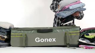 Gonex 33 Inch Rolling Duffle Bags [upl. by Anelle]