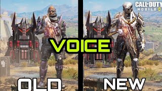 Prophet Change Voice lines In CodMobile  Old  New [upl. by Petronilla609]