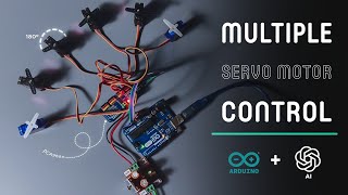 Control Multiple Servo Motors With Arduino amp 16 Channel PWM Servo Motor Driver [upl. by Edrahc619]