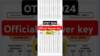 how to download otet answer key 2024how to check otet answer key2024 otet2024 otetanswerkey [upl. by Jabon]