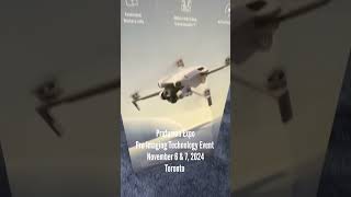 DJI Drone Demo at Profusion Expo Pro Imaging Technology Event by Vistek Nov 6 amp 7 2024 [upl. by Boylan279]