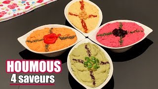 Recette de Houmous libanais et ses variantes [upl. by Deaner561]