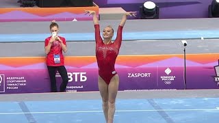 Angelina Melnikova RUS  🥈14066 Floor Final  Russian Cup 2023 [upl. by Adham]