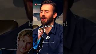 Chris Evans is OBSESSED With Chris Hemsworth 😂 shorts marvel avengers chrisevans chrishemsworth [upl. by Isbel]