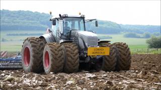 Fendt 939 Vario Black Beauty  Préparations des Terres [upl. by Marigolda]