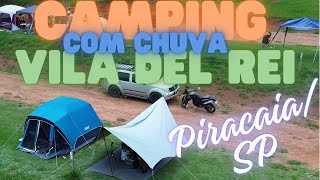 Camping Solo com Chuva no Vila Del Rei Equipamentos represa e um review na nossa perspectiva [upl. by Liag]