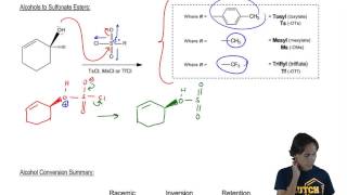 Leaving Group Conversions Sulfonate Esters [upl. by Gapin]