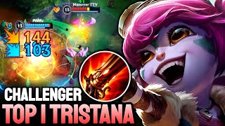 WILD RIFT TRISTANA  TOP 1 TRISTANA GAMEPLAY  CHALLENGER RANKED [upl. by Donna]