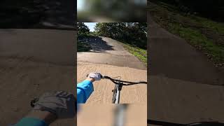 1st Straight Bmx Track Run [upl. by Ahsaekal737]