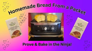 Simple amp Cheap Bread Mix for a fresh loaf in the Airfryer [upl. by Georgina12]