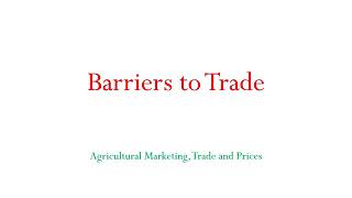 The 4 Advantages to Trade Barriers And 3 Disadvantages  Think Econ [upl. by Sillaw]