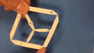 3D printed bistable compliant mechanism [upl. by Conn271]