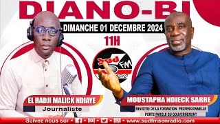 DIANO BI DU 1er DÉCEMBRE 2024 AVEC MOUSTAPHA SARRÉ MINISTRE DE LA FORMATION PROFESSIONNELLE [upl. by Pippas5]