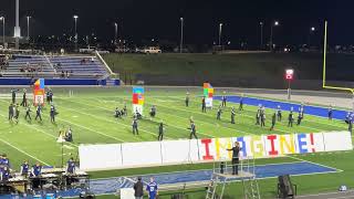 Waukee Northwest Royal Brigade Band performance football game October 4th 2024 [upl. by Eniamahs]