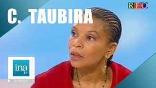 Christiane Taubira quotLesclavage est un crime contre lhumanitéquot  Archive INA [upl. by Laerol]