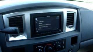 2008 Dodge Ram 1500 Quad Cab Stereo Install Video 2 Pioneer AVICZ110BT Install [upl. by Ettenahs167]