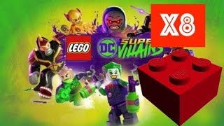 Lego DC Super Villains  Red Brick Studs x8 Multiplyer Location [upl. by Sotos]