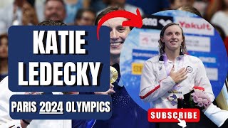 Paris 2024 Olympics Katie Ledecky first lady of freestyle ties 60yearold record in a new chapter [upl. by Anayaran]