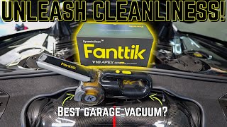 The BEST battery powered HANDHELD vacuum YET Fanttik V10 Apex [upl. by Heffron294]