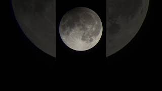 Harvest blood super moon tonight through telescope moon astrophotography lunarphotography [upl. by Pickford642]