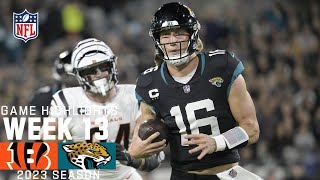 Cincinnati Bengals vs Jacksonville Jaguars  2023 Week 13 Game Highlights [upl. by Coh]