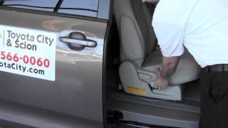 2011  Toyota  Sienna  Middle Seat Adjustments  How To by Toyota City Minneapolis MN [upl. by Alison812]