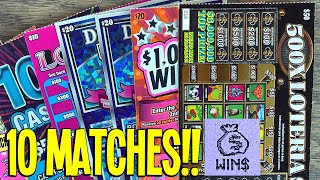 10 MATCHES  I CANT BELIEVE I DID THAT 💰 Fixin To Scratch [upl. by Hasin]