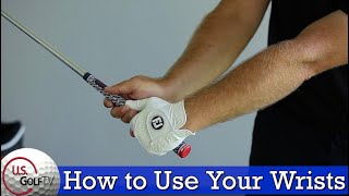 How to Use Your Wrists in the Golf Swing  GOLF WRIST HINGE [upl. by Voleta]