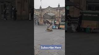 Sheffield England Tourist Attraction waterfountain waterfall touristplace touristattraction [upl. by Nibaj]