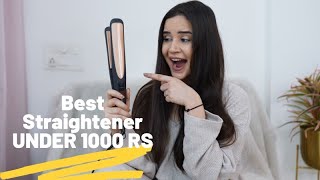 BEST STRAIGHTENER UNDER 1000 RS  AFFORDABLE  AGARO LIFESTYLE  SHIV SHAKTI SACHDEV [upl. by Aihsema976]