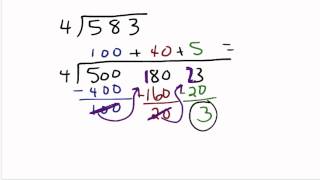 Expanded notation method of dividing [upl. by Carmela]