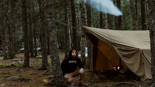 Hammock Hot Tent Overnighter [upl. by Assirac]